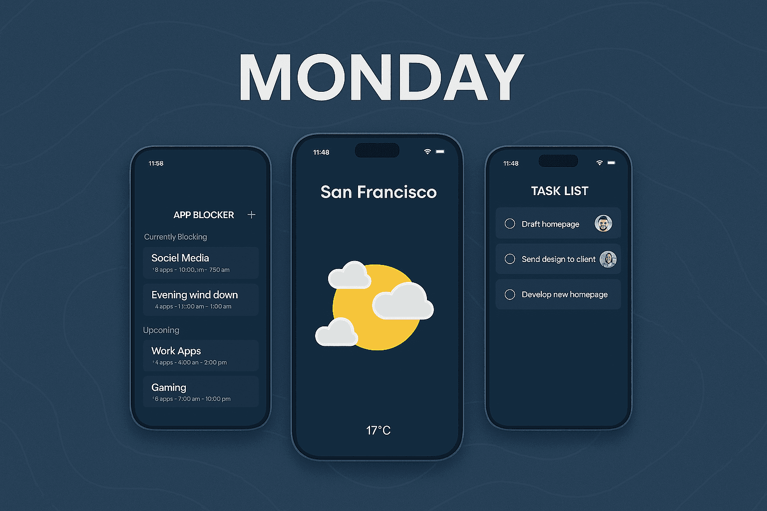Monday app ā dashboard and task views